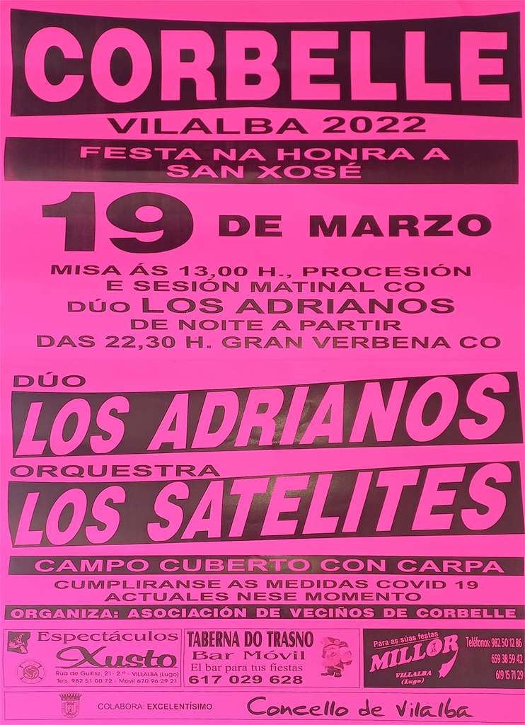 San Xosé de Corbelle en Vilalba