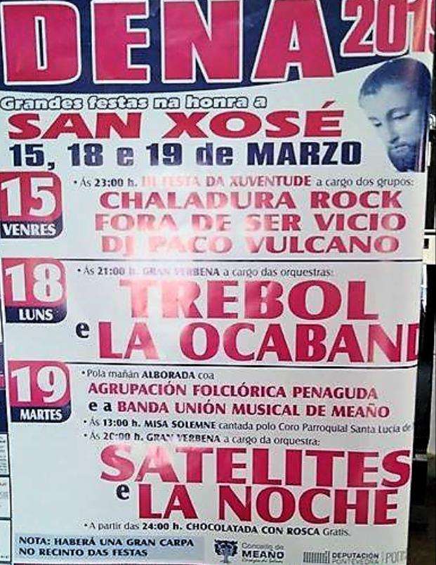 San Xosé de Dena en Meaño