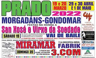 Fechas, información, programa, cartel, imágenes, mapa y ubicación de San Xosé e Virxe da Soedade de Prado  en  Gondomar