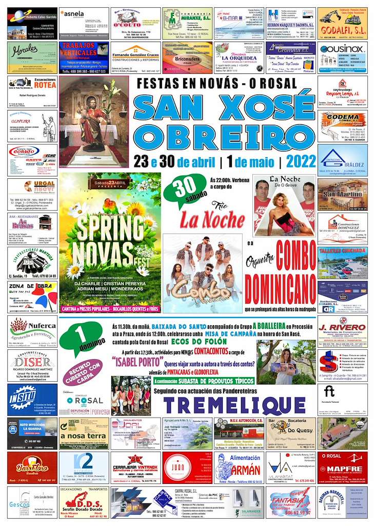 San Xosé Obreiro de Novás  en O Rosal