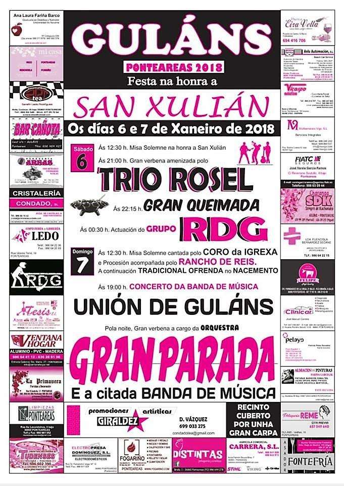 San Xulián de Guláns  en Ponteareas