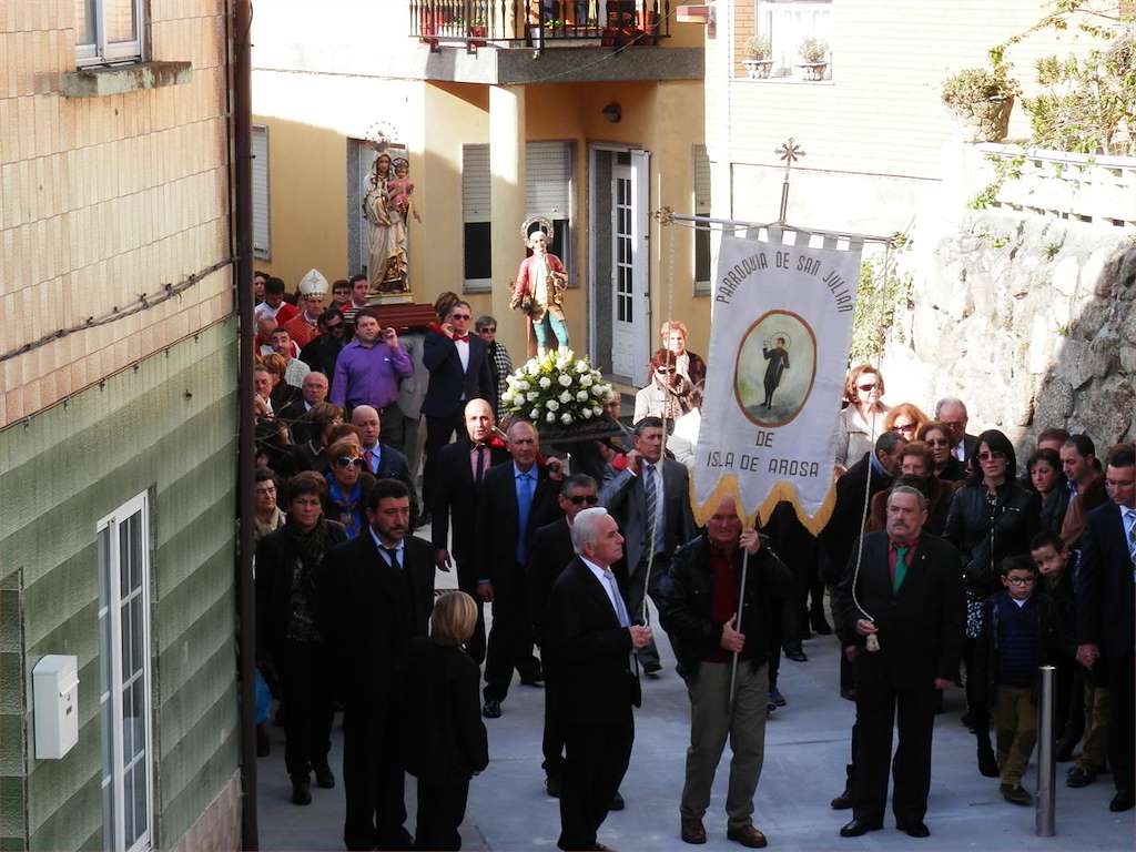 San Xulián (2025) en Illa de Arousa