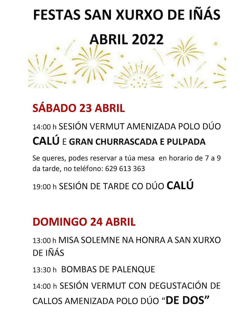 San Xurxo de Iñás en Oleiros