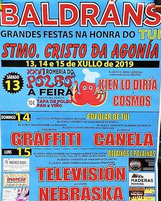 Santísimo Cristo da Agonía de Baldráns - XXXI Romería do Polbo á Feira (2024) en Tui
