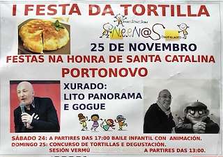 Santa Catalina - Serán dos Jatos en Sanxenxo