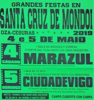 Santa Cruz de Mondoi en Oza Cesuras
