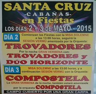 Festas Patronais de Santa Cruz do Salto en Cabanas