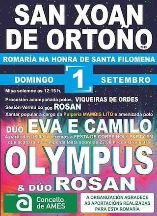 Santa Filomena de Ortoño en Ames