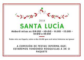 Santa Lucía de Queiruga en Porto do Son