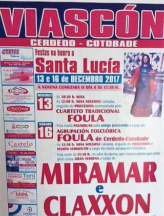 Santa Lucía de Viascón en Cerdedo-Cotobade