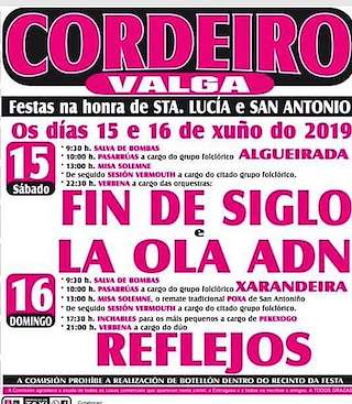 San Antonio de Cordeiro (2024) en Valga