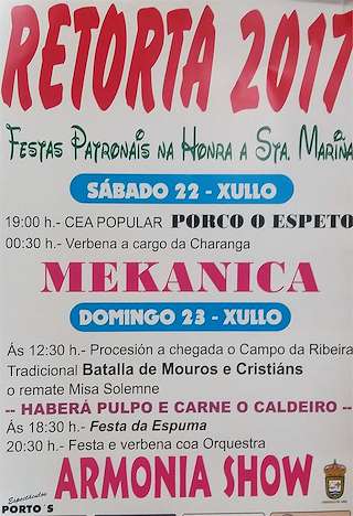 Santa Mariña e San Antonio de Retorta  en Laza