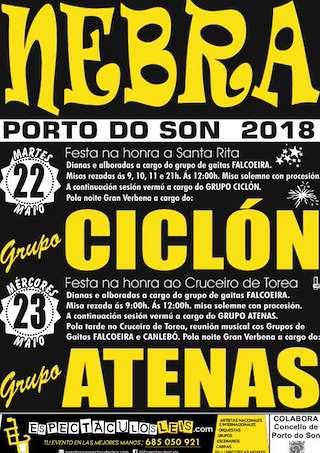 Santa Rita de Nebra en Porto do Son