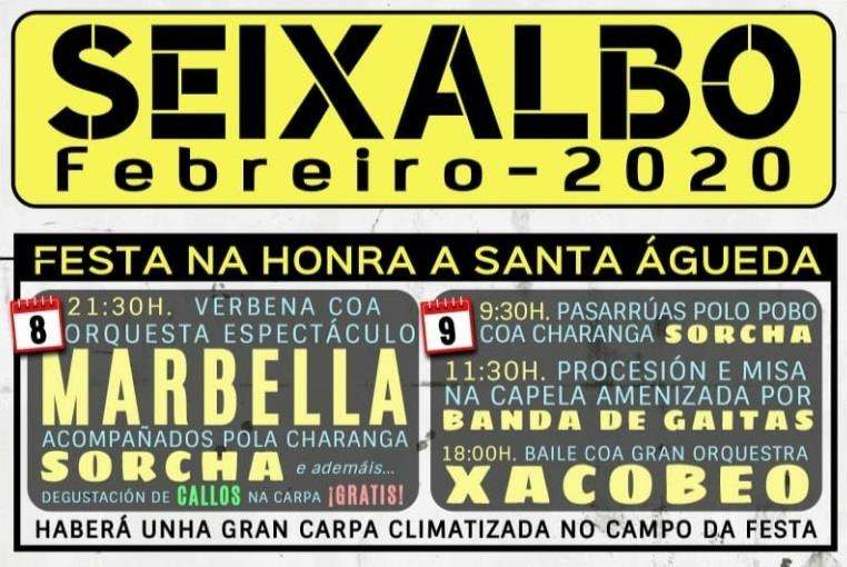 Santa Águeda de Seixalbo en Ourense