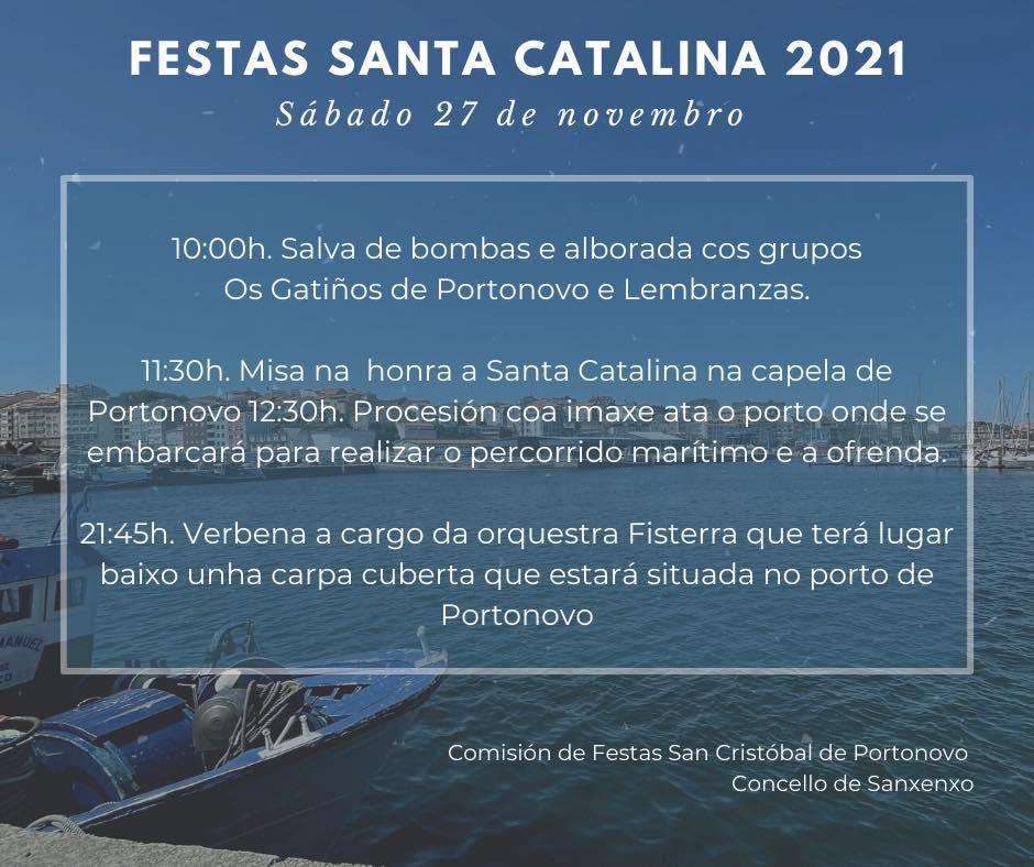 Santa Catalina - Serán dos Jatos en Sanxenxo