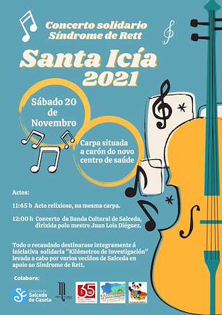 Fechas, información, programa, cartel, imágenes, mapa y ubicación de Santa Cecilia  en  Salceda de Caselas