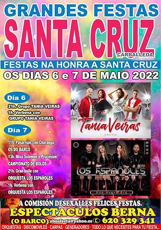 Fechas, información, programa, cartel, imágenes, mapa y ubicación de Santa Cruz  en  Carballeda de Valdeorras