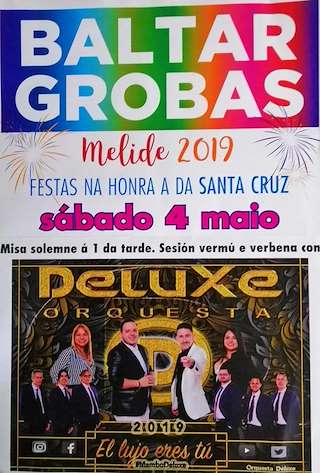 Fechas, información, programa, cartel, imágenes, mapa y ubicación de Santa Cruz de Baltar  en  Melide