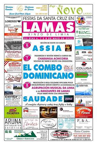 Fechas, información, programa, cartel, imágenes, mapa y ubicación de Santa Cruz de Lamas  en  Xinzo de Limia