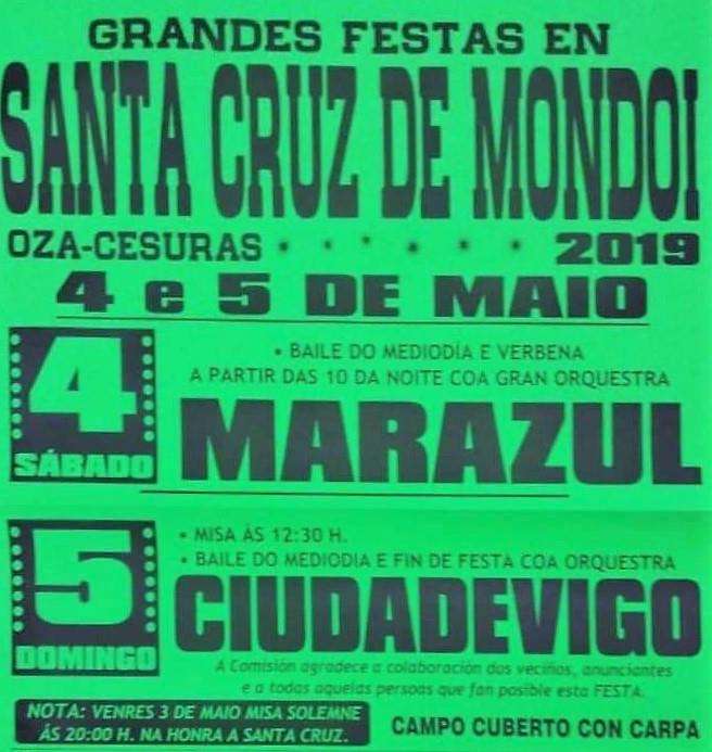 Santa Cruz de Mondoi en Oza Cesuras