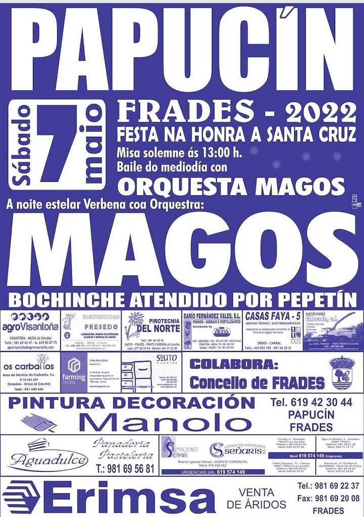 Santa Cruz de Papucín en Frades