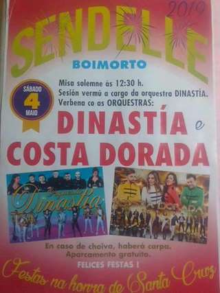 Fechas, información, programa, cartel, imágenes, mapa y ubicación de Santa Cruz de Sendelle  en  Boimorto