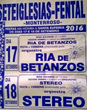 Santa Eufemia de Seteiglesias  en Monterroso