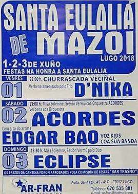 Santa Eulalia de Mazoi  en Lugo