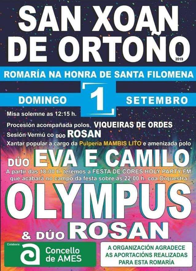 Santa Filomena de Ortoño en Ames