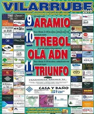 Fechas, información, programa, cartel, imágenes, mapa y ubicación de Santa Filomena en Vilarrube  en  Valdoviño