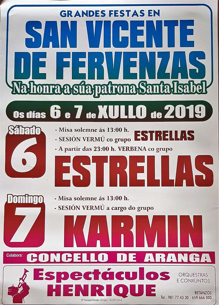 Santa Isabel de San Vicente de Fervenzas (2024) en Aranga