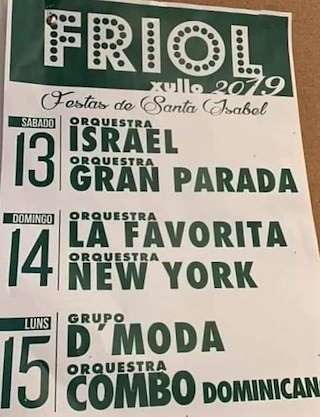 Fechas, información, programa, cartel, imágenes, mapa y ubicación de Santa Isabel (2024)  en  Friol
