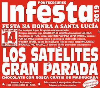 Fechas, información, programa, cartel, imágenes, mapa y ubicación de Santa Lucia de Infesta   en  Pontecesures