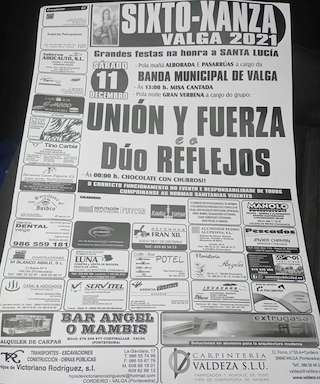 Fechas, información, programa, cartel, imágenes, mapa y ubicación de Santa Lucía de Sixto   en  Valga