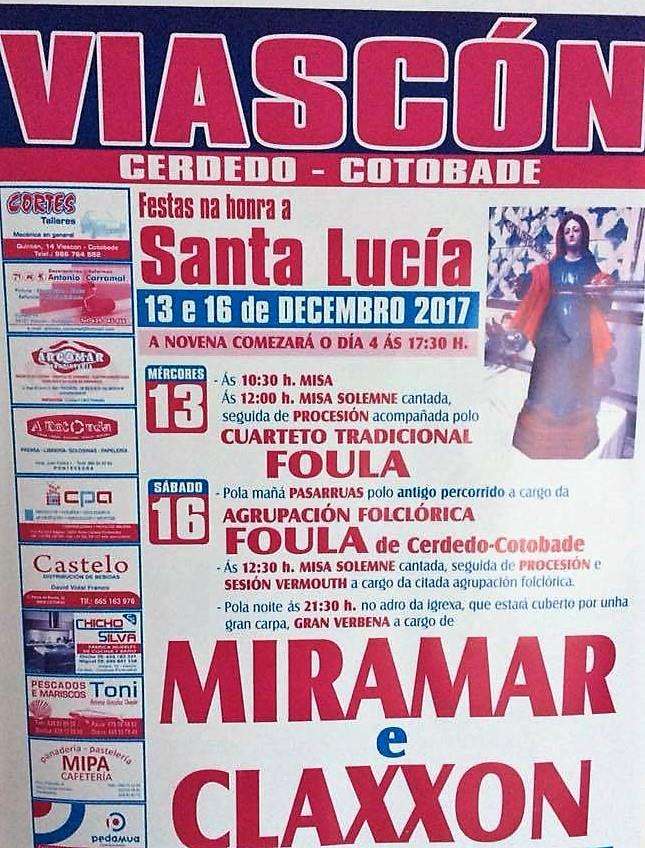 Santa Lucía de Viascón  en Cerdedo-Cotobade