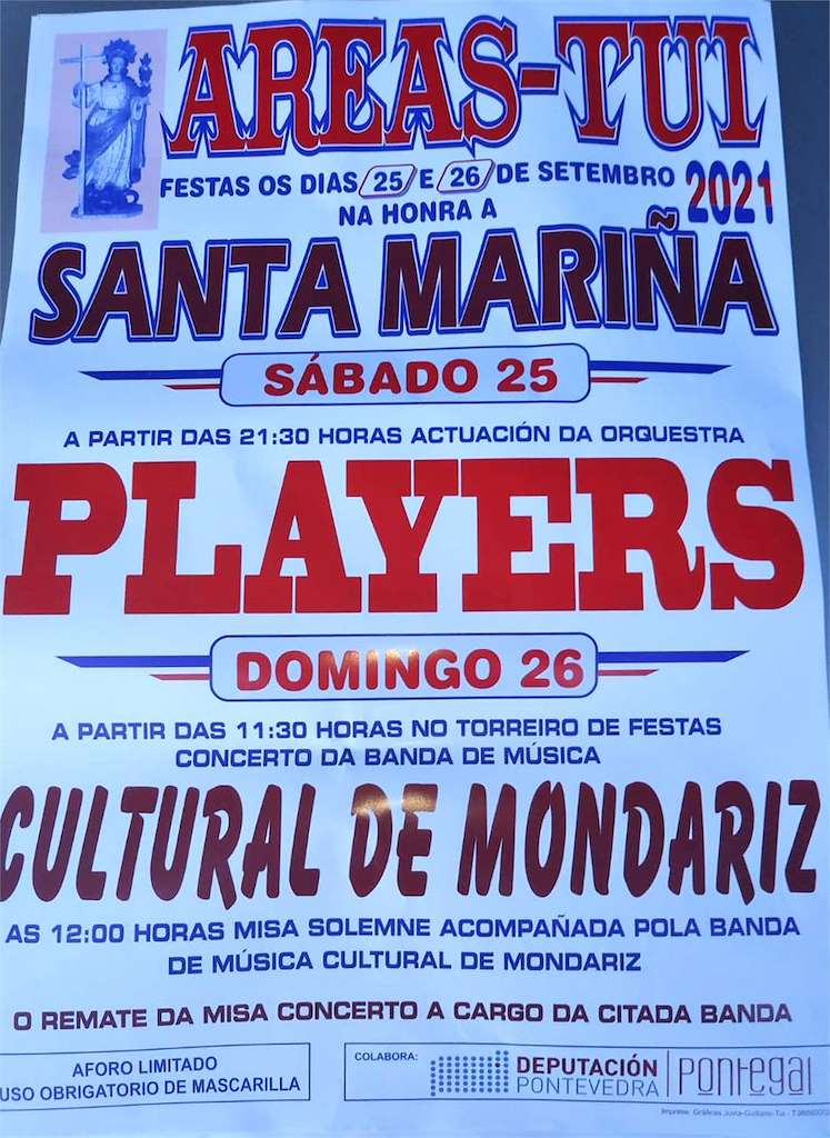 Santa Mariña de Areas en Tui