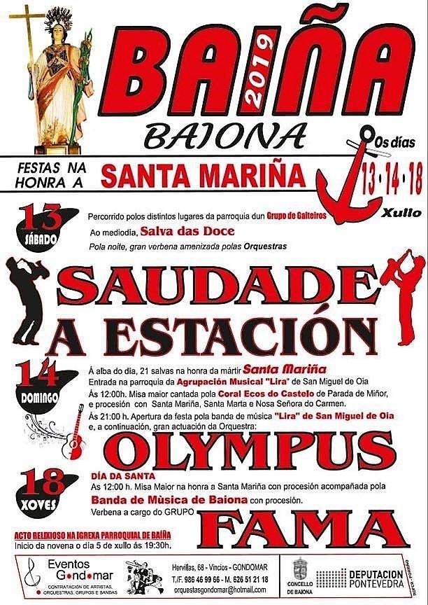 Santa Mariña de Baíña (2024) en Baiona