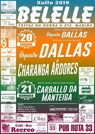 Fechas, información, programa, cartel, imágenes, mapa y ubicación de Santa Mariña de Belelle (2024)  en  Lalín
