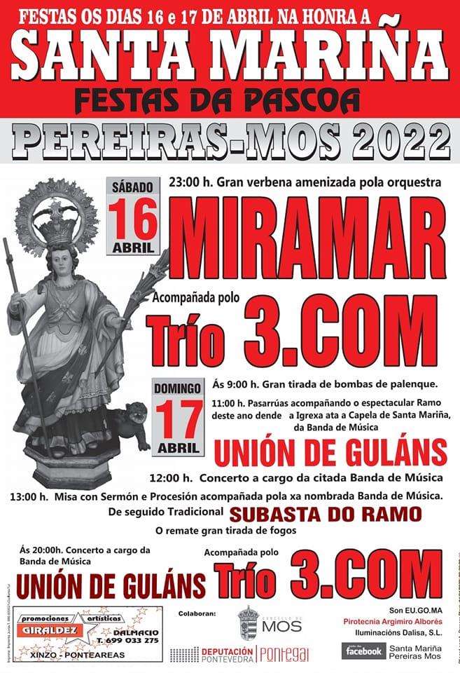 Santa Mariña de Pereiras en Mos