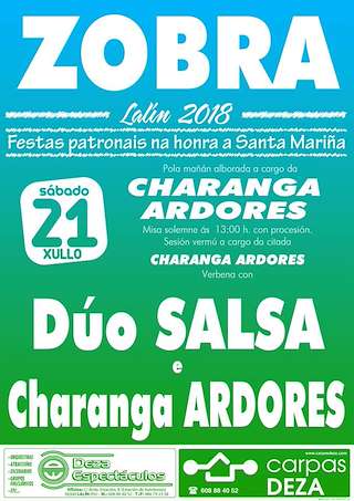 Fechas, información, programa, cartel, imágenes, mapa y ubicación de Santa Mariña de Zobra  en  Lalín