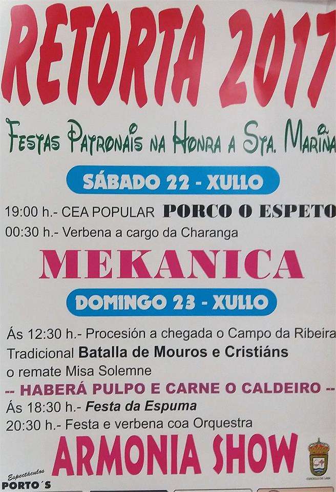 Santa Mariña e San Antonio de Retorta  en Laza