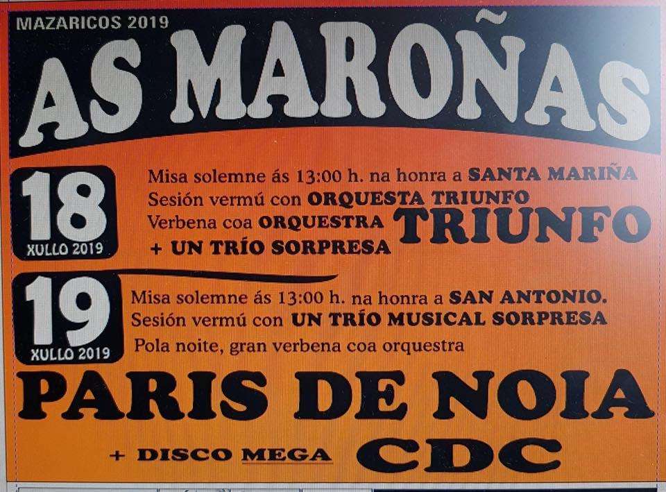 Santa Mariña y San Antonio das Maroñas (2024) en Mazaricos