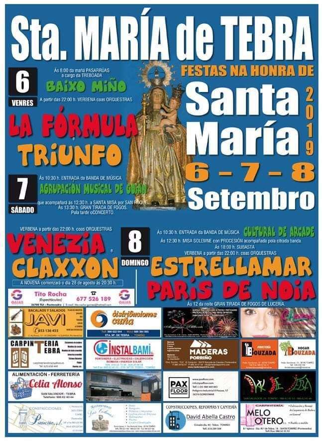 Santa María de Tebra en Tomiño