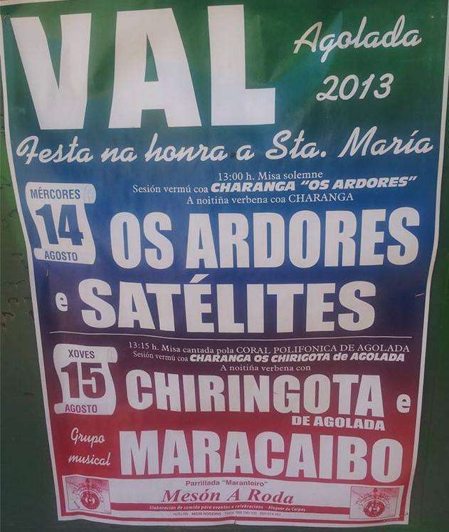 Santa María e San Roque de Vilariño en Agolada