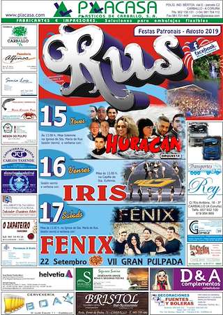 Fechas, información, programa, cartel, imágenes, mapa y ubicación de Santa María e Santa Eufemia de Rus   en  Carballo