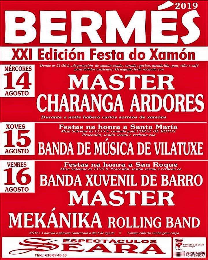 Santa María y San Roque - XXIII Festa do Xamón de Bermés en Lalín
