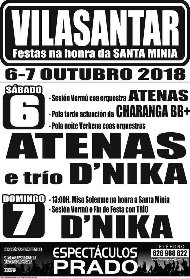 Santa Minia en Vilasantar