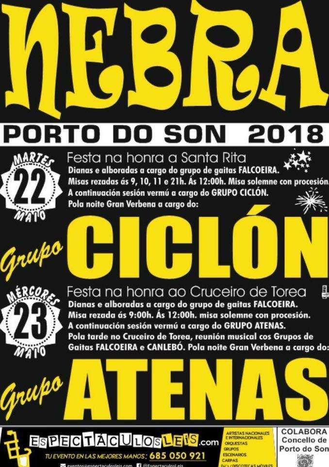 Santa Rita de Nebra en Porto do Son