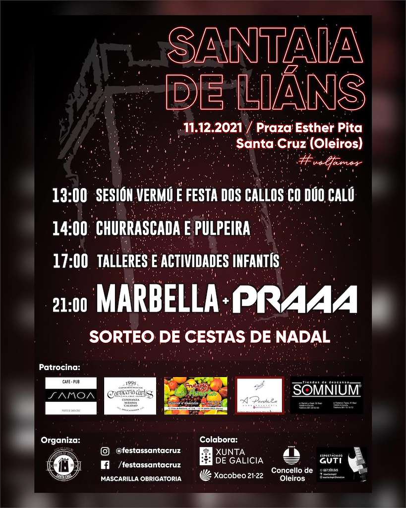 Santaia de Liáns en Oleiros