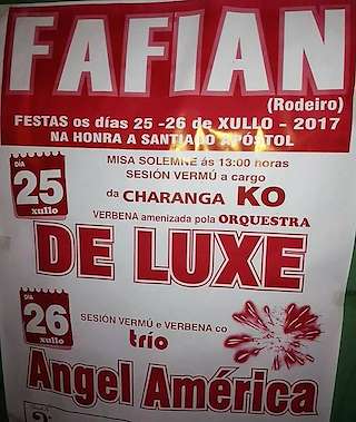 Santiago Apóstol de Fafián (2024) en Rodeiro
